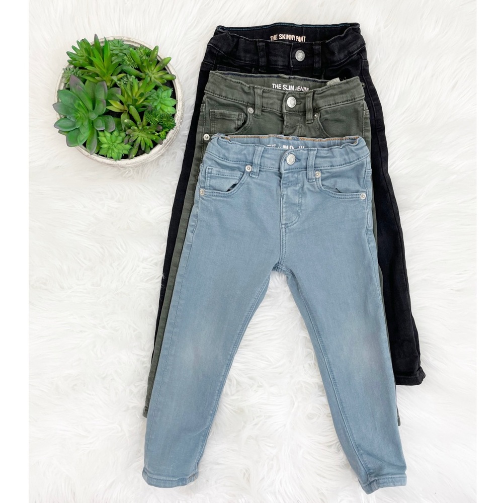 Zara Kids Toddler Bundle (3) Boys Toddlers Denim Jeans Size 2-3 Years